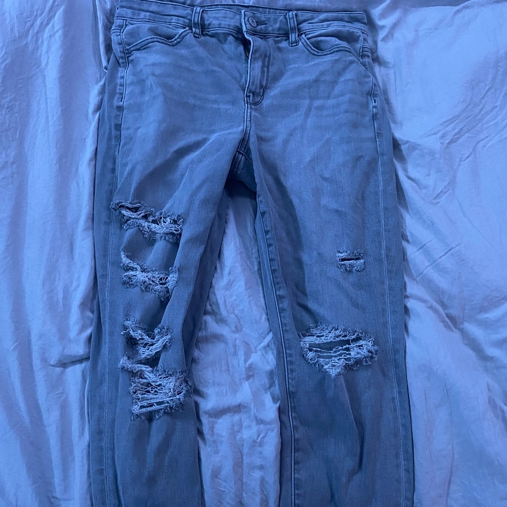 American Eagle Grey Jeans